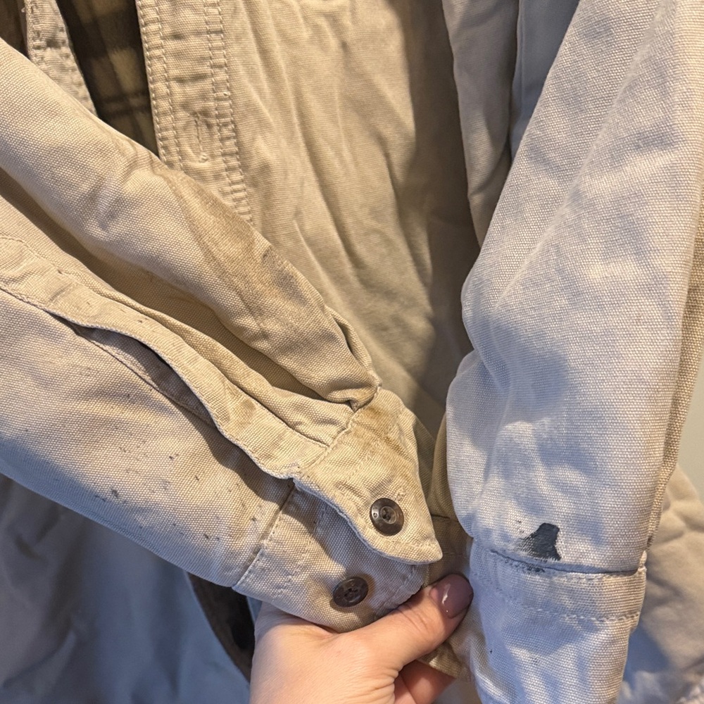Signature by Levi Strauss Brown and Cream Jacket XL - Picture 4 of 6